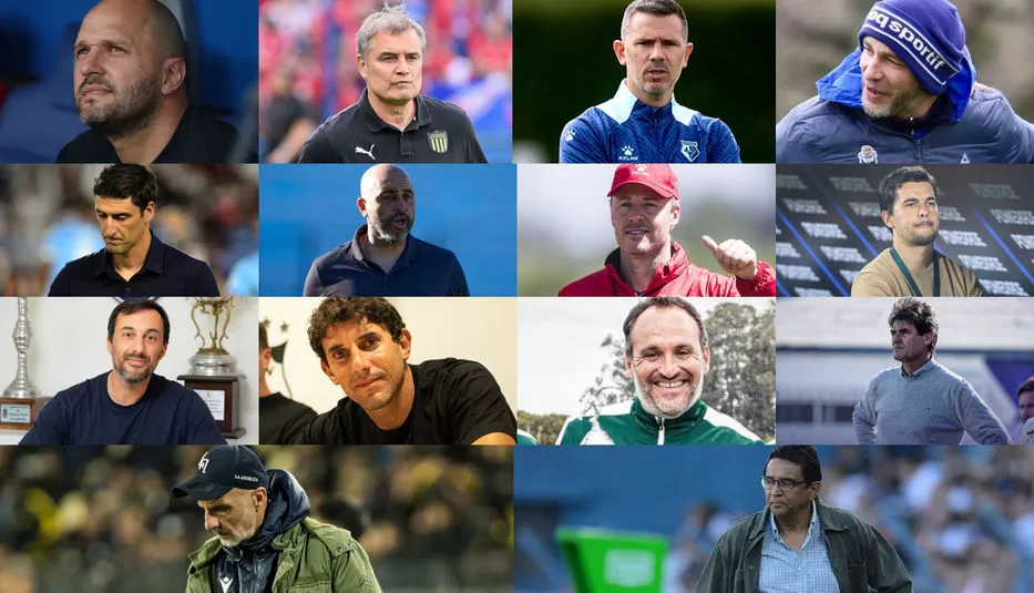 Imagen de Campeonato Uruguayo 2026: uno a uno, los 16 entrenadores que comenzarán dirigiendo