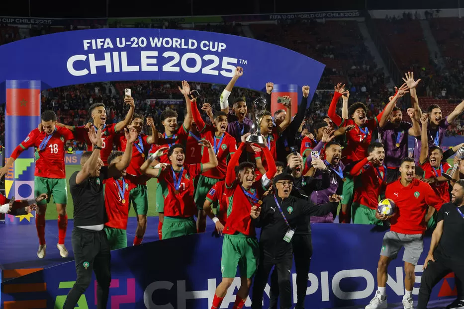 Imagen de Marruecos conquistó el Mundial sub-20 tras ganarle la final a Argentina 2-0