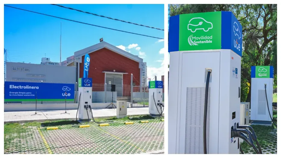 Imagen de Nueva estación de carga de UTE para autos eléctricos: dónde queda y qué capacidad tiene
